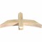 Ekena Millwork Bellingham Rough Sawn Timber Gable Bracket, Douglas Fir, 36"W x 16"H x 4"D x 4"F, 11/12 Pitch GBW036X16X0404BEL00RDF - alternate 5